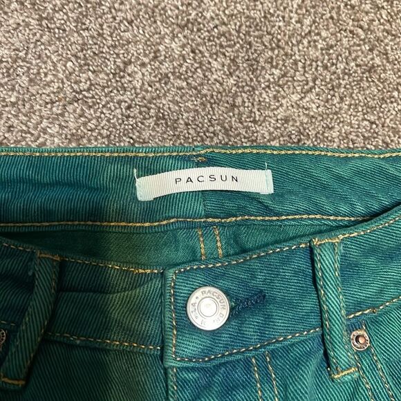 PacSun Blue Marine Mom Jeans 👖 Size 26 - Picture 4 of 12